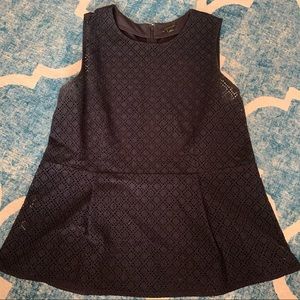 Medium Ann Taylor blue blouse